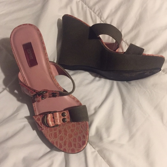 Esprit Sandal Wedges - Picture 1 of 3